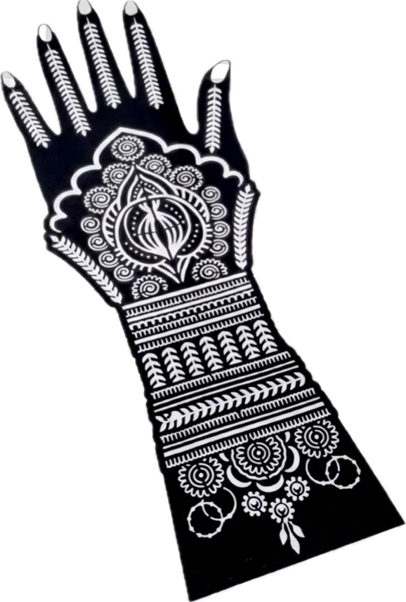 Henna Stencil Kit L+R & Henna cone