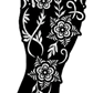 Henna Stencil Kit L+R & Henna cone