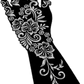 Henna Stencil Kit L+R & Henna cone