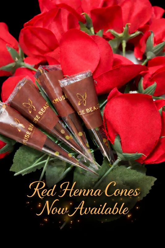 Red Henna Cones