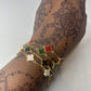 18K Gold Plated Mini Leaf Clover Bracelet